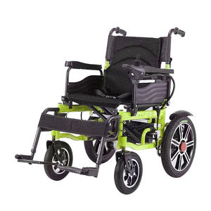 Silla de ruedas eléctrica plegable inteligente completamente automática con batería de larga duración para personas mayores-Scooter de movilidad de cuatro ruedas - Product Image 1