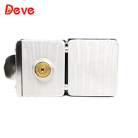 Deve Loquet Central Coulissant Serrures De Porte En Verre Accessoires De Porte Pivot Sans Cadre Porte En Verre Quincaillerie Serrure