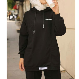 Nouvelle conception, broderie, style sportif, abaya traditionnelle pour femmes musulmanes, robe longue, survêtement à capuche, vêtements de sport islamiques - Product Image 6