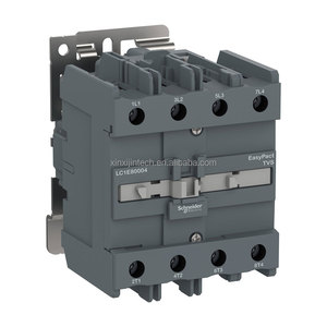Schnei der EasyPact TVS LC1E 4P contattore 4NO 2NO + 2NC 50/60Hz LC1E06/09/12/18/25/32/38/40/65/80/95 004/008 B/E/F/M/Q/N/P/U/V7N - Product Image 1