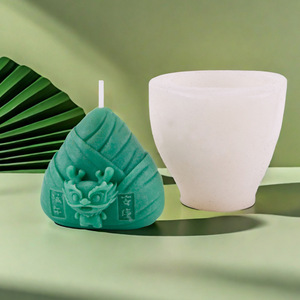 Dragon Boat Festival Rice Dumpling Silicone <b>Mold</b> Creative DIY <b>Candle</b> Baking <b>Mold</b> For Zongzi Shape Making - Product Image 4
