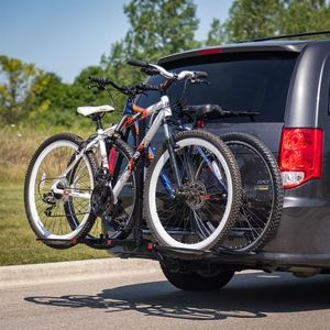 Utdoor-Plataforma de acero plegable de 150 libras, soporte universal de enganche para coche y SUV, portaequipajes <span class=keywords><strong>trasero</strong></span> para bicicleta - Product Image 2