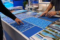 Verstärkte PVC-Poolfolie Lieferant Anpassbare Flexible Wasserdichte UV-Beständige Einfache Installation Verschiedene Größen Schwimmbad 10