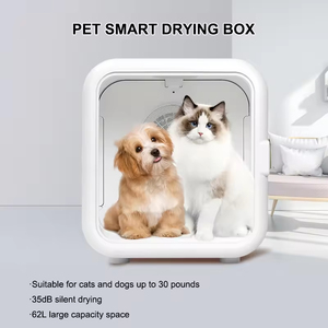 Automatische fabrieks-droogbox voor huisdierenhaar, ultrastil, slimme temperatuurregeling, 360° °   Efficiënte haardrogerbox voor katten en kleine honden - Product Image 5