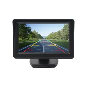 4.3 inç araba lcd monitörü sunvisor ile