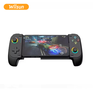 STK-7009F Kép RGB Ánh Sáng Không Dây Trò Chơi Điều Khiển Hội Trường Cảm Giác Phím Điều Khiển Cơ Khí Nút Rung Động Cơ Đa Chức Năng Chơi Game - Product Image 2