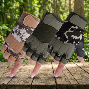 Men <b>Half</b> Finger Cycling Gloves Premium Breathable Anti <b>Slip</b> Outdoor Sports OEM ODM Wholesale Manufacturer - Product Image 4