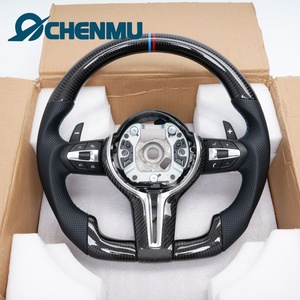 <span class=keywords><strong>Volant</strong></span> en cuir et fibre <span class=keywords><strong>de</strong></span> carbone pour BMW (anciens modèles F10, F20, M3, F30, F32, F33, F34, F35, F21, F25, F11, F01, F36, F80, F18) – Vente en gros pour la mise à niveau des anciens modèles - Product Image 1