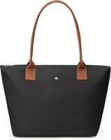 Sac fourre-tout pour femme en nylon avec poignée supérieure, grand sac à main à bandoulière avec fermeture éclair, sac de week-end pliable pour les loisirs