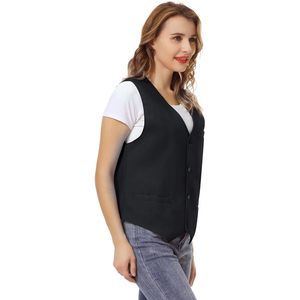 2025 unisexe bouton gilet confortable vêtements de travail uniforme gilet - Product Image 3