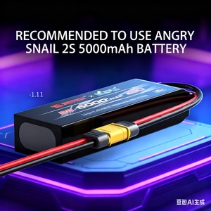 Voiture de rallye MJX 10303, voiture de sport plate 1:10, simulation brushless, coque magnétique, voiture télécommandée RC haute vitesse tout-terrain RTR - Product Image 5