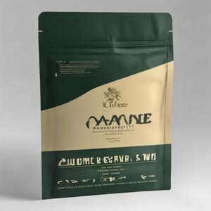 Sachet transparent personnalisé avec fenêtre, sans BPA, résistant à l'humidité, en BOPP, pour café en grains entiers saveur chocolat <span class=keywords><strong>noisette</strong></span>, conforme aux normes FDA - Product Image 1