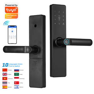 Nhôm Bền Kỹ Thuật Số Mã Cửa Khóa Thẻ Chìa Khóa Mở Khóa Thông Minh Khóa Kỹ Thuật Số Mật Khẩu Vân Tay Khóa Cửa Điện Tử - Product Image 2