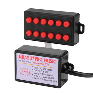 Nhay 3 Pro Music, Caja de Control para Bocina de Aire de 12 Melodías, 12-24 VCC, Plástico, para Mejora de Automóviles - Product Image 1