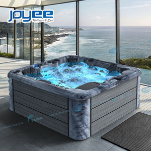 JOYEE SPA อ่างจากุซซี่กลางแจ้ง 6 ที่นั่ง ระบบ <span class=keywords><strong>Balboa</strong></span> จากจีน ผู้จัดจำหน่ายอ่างน้ำร้อน พร้อมระบบนวดตัวแบบวนน้ำ น้ำพุ และน้ำตก - Product Image 1