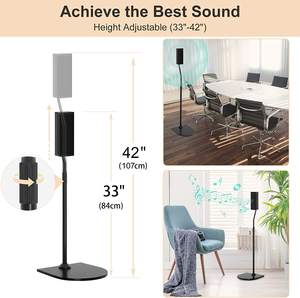 Stand pour <span class=keywords><strong>Bose</strong></span> Speaker Stands, pour <span class=keywords><strong>Bose</strong></span> OmniJewel Lifestyle 650, <span class=keywords><strong>Surround</strong></span> Speaker, pack de 2 - Product Image 4