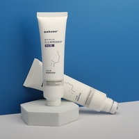 Tube cosmétique en plastique PE mat en gros avec applicateur à 5 billes, 100g, 120g, 150g, 180g pour emballage de crème pour le cou et soins de la peau