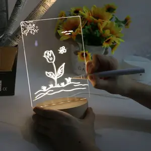 gift items 2024 creative led message writing board couple valentine's day gifts