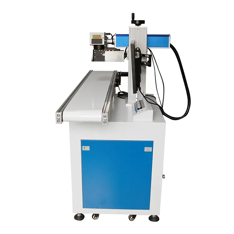 20W 30W Visual Positioning Fiber Laser Marking Engraving Machine