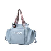 Sac à dos convertible en nylon pour femme, sac de voyage, sac à main à bandoulière à motif chevron, sac à dos de week-end 3-en-1