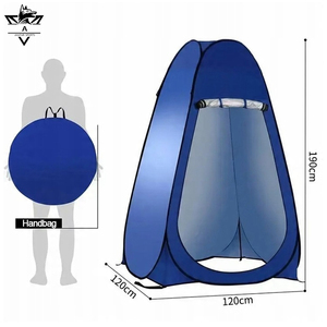 La más nueva tienda <span class=keywords><strong>de</strong></span> baño con cambio <span class=keywords><strong>de</strong></span> ducha emergente para exteriores, tienda <span class=keywords><strong>de</strong></span> playa portátil para acampar para 2 personas para emergencia - Product Image 4