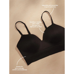 Reggiseno di grandi dimensioni comodo aderente reggiseno traspirante senza soluzione di continuità Sexy esportazione reggiseno Push-Up di supporto - Product Image 6