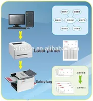 自动台式工资封口机迷你A4纸信封压力封口机法律信函