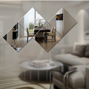 Miroirs autocollants pour mur et porte de placard, miroir de corps sans cadre, miroir de sol pleine longueur - Product Image 3