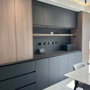 Dining Room Sideboard with Drawers and Cabinets Wooden <b>Buffet</b> Cabinet for Kitchen Pantry and Living Room <b>Furniture</b> - Product Image 1