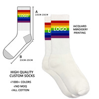 Chaussettes de sport OEM en gros à faible MOQ personnalisées pour jeunes, enfants et adultes - Chaussettes respirantes, à séchage rapide et écologiques pour la course et le tennis