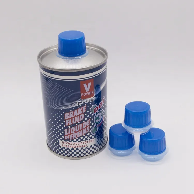 Coperchi per lattine di lubrificante per tappi di bottiglia del liquido dei freni della frizione all'ingrosso