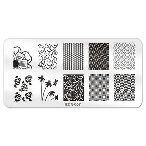 BIN 30 สไตล์เล็บปั๊มแผ่นเล็บแผ่นเหล็กสแตนเลส 6*12 ซม. - Product Image 5