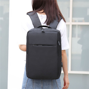 Custom Men's <b>Backpack</b> 20-35L With Usb Port Business Travel Solid Color Detachable Strap - Product Image 3