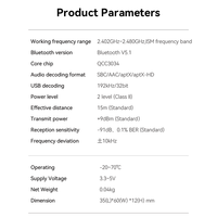 Kotak Penerima Bluetooth Eksternal Otomotif Untuk Mobil DSP ODM OEM Modul Input Audio Bluetooth Tanpa Kehilangan Kualitas