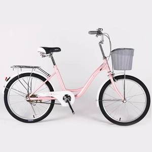 <span class=keywords><strong>Vélo</strong></span> <span class=keywords><strong>de</strong></span> route classique vintage chromé pour <span class=keywords><strong>femme</strong></span>, simple vitesse, en aluminium, avec fourche en acier, panier, roues <span class=keywords><strong>de</strong></span> 24 pouces, pour usage urbain - Product Image 6