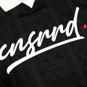 Maillots de football vintage streetwear personnalisés, polos de football en polyester respirant à séchage rapide pour hommes - Product Image 3