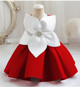 Sommerliche <span class=keywords><strong>Baby</strong></span> Mädchen Geburtstagskleider Prinzessinnenkleid für Hochzeiten Niedliches Kinder Partykleid für 2-10-Jährige - Product Image 3