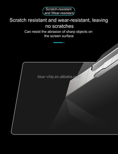 YANCHENTIAN Protection d'écran en verre trempé HD transparent anti-statique sans bulles facile à installer pour <span class=keywords><strong>Volvo</strong></span> XC40 9 pouces - Product Image 4