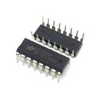 Microordenador de un chip HT46R004 IC, componente electrónico A/D, ocho OTP, (microordenador de un solo chip mejorado OTP)