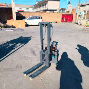 סין אספקת המפעל אישור 300 ק "ג מסריח ידני שקע מצב חדש מופעל מלגזה משאית ניידת מלגזה - Product Image 3