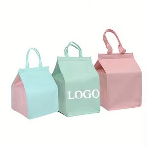 Cheap Custom Printed High Quality Portable Non Woven Large Insulated Thermal Lunch Cooler for Food of Bag - Product Image 2