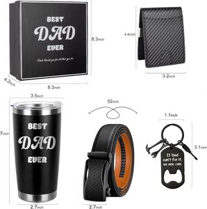 Meilleurs cadeaux d'anniversaire 2025 pour papa de la part de sa fille ou de son fils, cadeaux pour la fête des pères, paniers cadeaux personnalisés uniques pour l'anniversaire, pour lui - Product Image 2