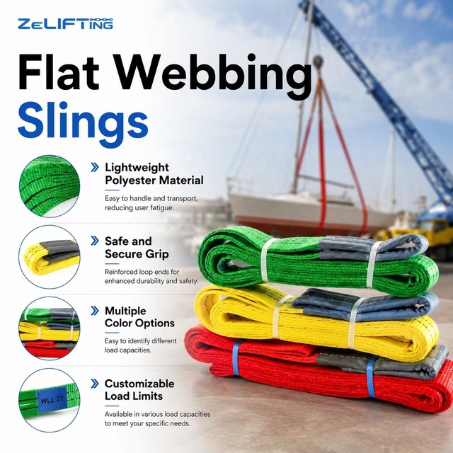 Most Popular Sling in 2022 Polyester Nylon Webbing Sling Endless Sling