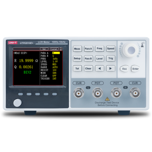 UNI-T UTR2810E+ UTR2811E+ เครื่องทดสอบความต้านทานความเหนี่ยวนำและความจุ 10 กิโลเฮิร์ตซ์ ความแม่นยำ 0.1% จอแสดงผล 6 บิต - Product Image 1