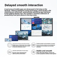 IdeaHub S3 Pro 65-Inch 4K Papan Tulis Interaktif Cerdas Sistem Harmony IHS3-65PU Enterprise Hub Tanpa RAM/ROM