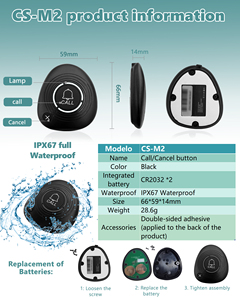 BYHUBYENG Top Sell Wireless <strong>Calling</strong> System Buzzer Queue <strong>Calling</strong> Paging System - Product Image 4