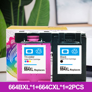 Hicor 664XL 664 XL Cartucho de tinta de color Premium remanufacturado para HP664XL HP664 para impresora <span class=keywords><strong>HP</strong></span> <span class=keywords><strong>DeskJet</strong></span> Ink Advantage 1115 <span class=keywords><strong>2675</strong></span> - Product Image 4