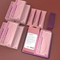 Boîtes en papier pour serviettes hygiéniques, tampons, coupes menstruelles, contenants de soins, tampons de gel, emballages en papier pour soins personnels