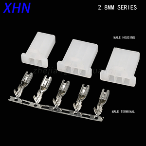 Connecteurs automobiles série 2.8 DJ7031A-2.8 1P/2P/3P/4P/6P/8P/9P 6030-6991 pour systèmes d'alimentation de moto, borne de connexion ABS - Product Image 3