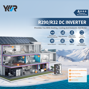 Todo en uno EVI fuente de aire DC inversor monobloque bomba de calor calentador de agua <span class=keywords><strong>aerotermia</strong></span> bomba de calor wermepumpe pompa Cipla - Product Image 5